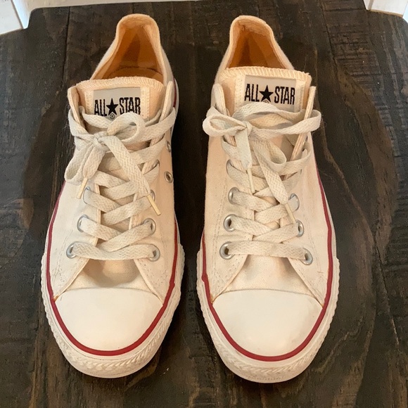 Converse Shoes - Women's White Canvas Sneakers